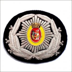 Fire cap badges